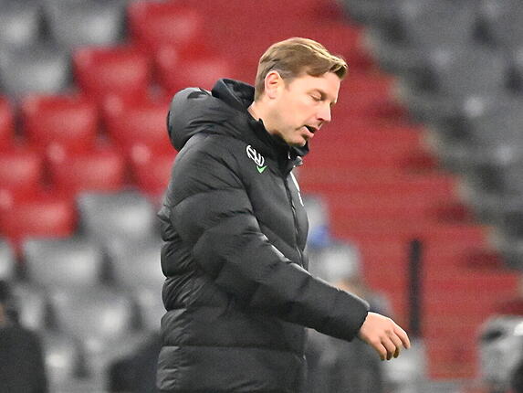 Wolfsburgs Trainer Florian Kohfeldt steht unter Druck