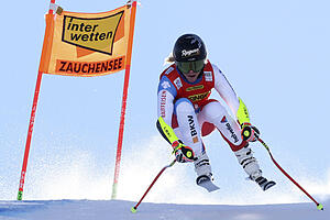 Lara Gut-Behrami ist bereit für die vierte Weltcup-Abfahrt dieses Winters