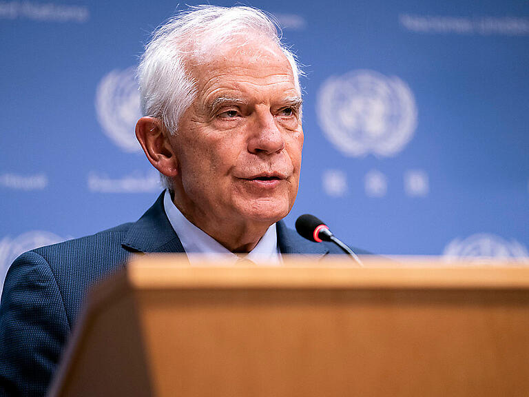 Josep Borrell, EU-Außenbeauftragter. Foto: Julia Nikhinson/AP/dpa