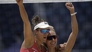 Nina Betschart (rechts) und Tanja Hüberli dürfen sich fortan Europameisterinnen nennen