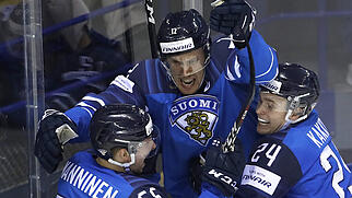 Können sich die Finnen zum ersten Mal über Olympia-Gold im Eishockey freuen?