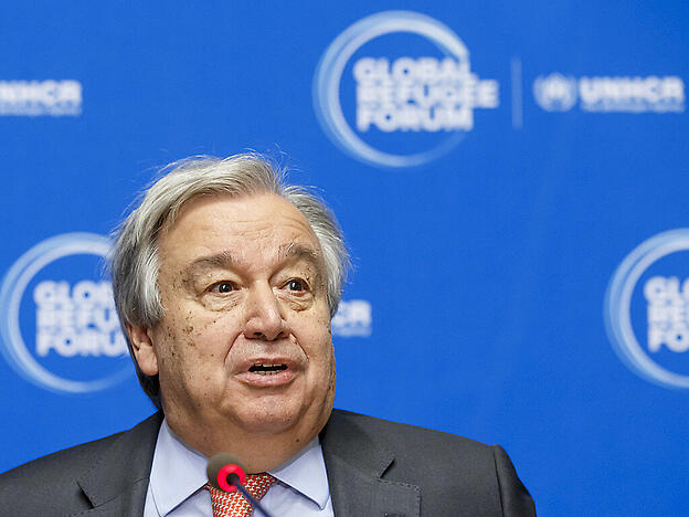 Die Vereinten Nationen sind Opfer einer Cyber-Attacke geworden. Im Bild UNO-Generalsekretär Antonio Guterres. (Archivbild)