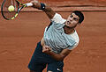 Druckvoll und konzentriert: Carlos Alcaraz trat erstmals auf dem grössten Court von Roland Garros an - und kam zu einem überzeugenden Sieg