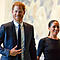 ARCHIV - Prinz Harry (l), Herzog von Sussex, und seine Ehefrau Meghan Markle, Herzogin von Sussex. Foto: Seth Wenig/AP/dpa