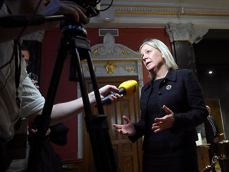 Der Rücktritt der schwedischen Ministerpräsidentin Magdalena Andersson stellt das Land nun vor eine große Herausforderung. Foto: Fredrik Sandberg/TT News Agency/AP/dpa